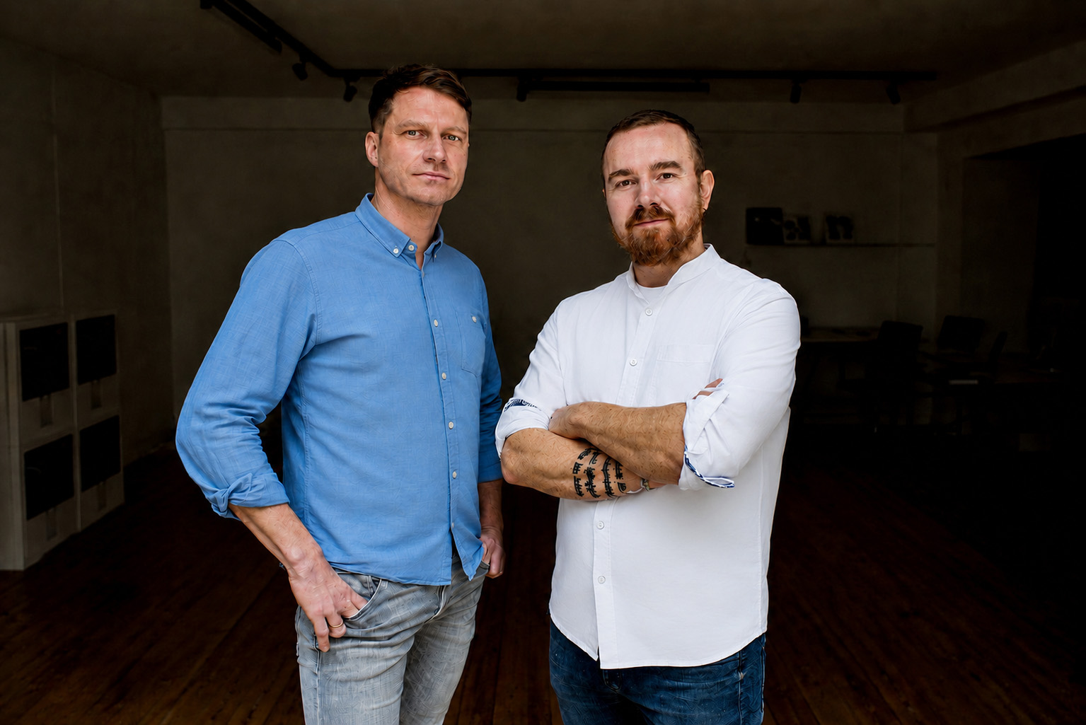 Eric Steiner-Mantei und Mario Ewert von ZACK Office